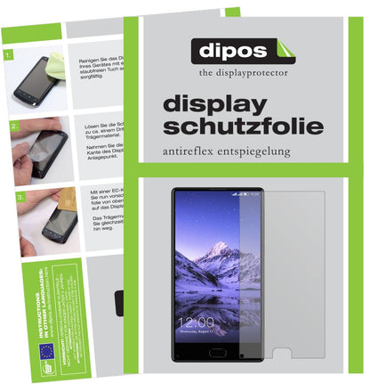 2x Schutzfolie matt für Leagoo Kiicaa Mix Display- (1)