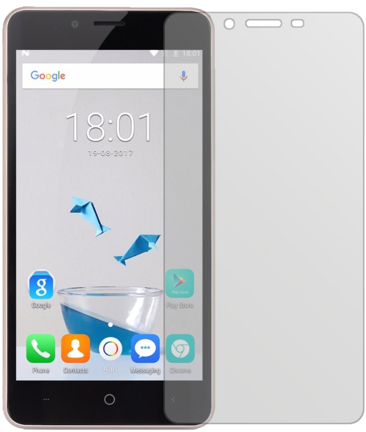 2x Schutzfolie matt für Leagoo Kiicaa Power Displa (2)