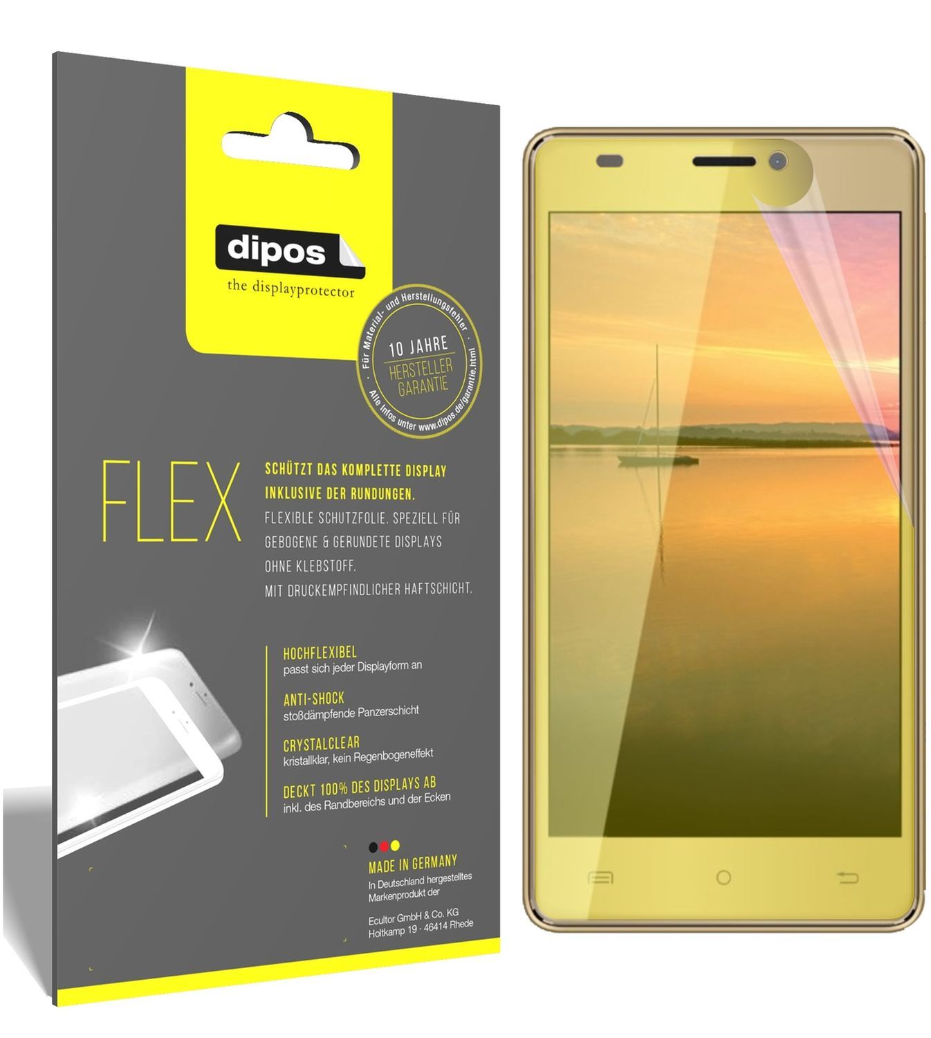 3x 3D Full Cover Schutzfolie für Cubot H3 (1)