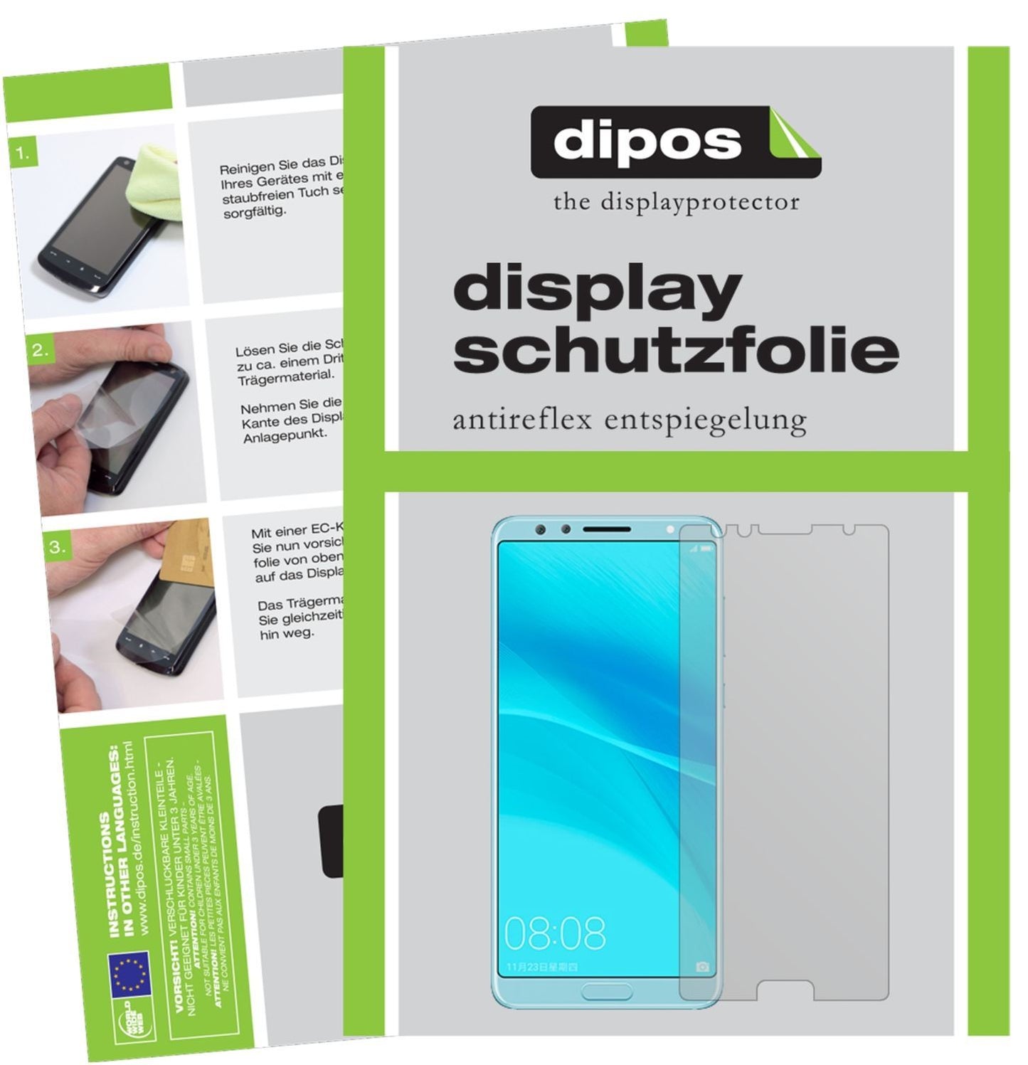 6x Schutzfolie matt für Huawei Nova 2S Display-Sch (1)