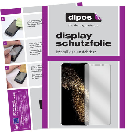 2x Schutzfolie klar für HOMTOM S8 Display-Schutzfo (1)