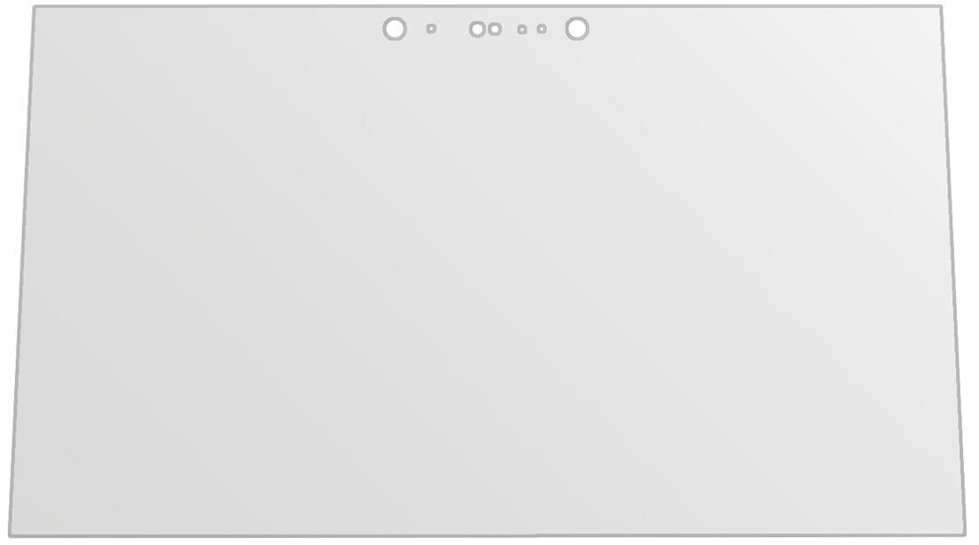 1x Schutzfolie matt für HP zBook x2 Display-Schutz (3)