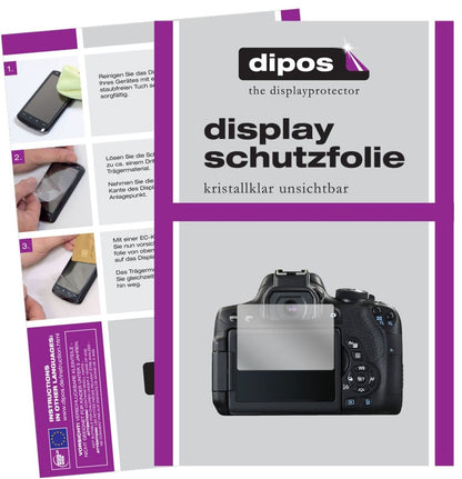 5x Schutzfolie klar für Canon EOS 750 D SLR Displa (2)