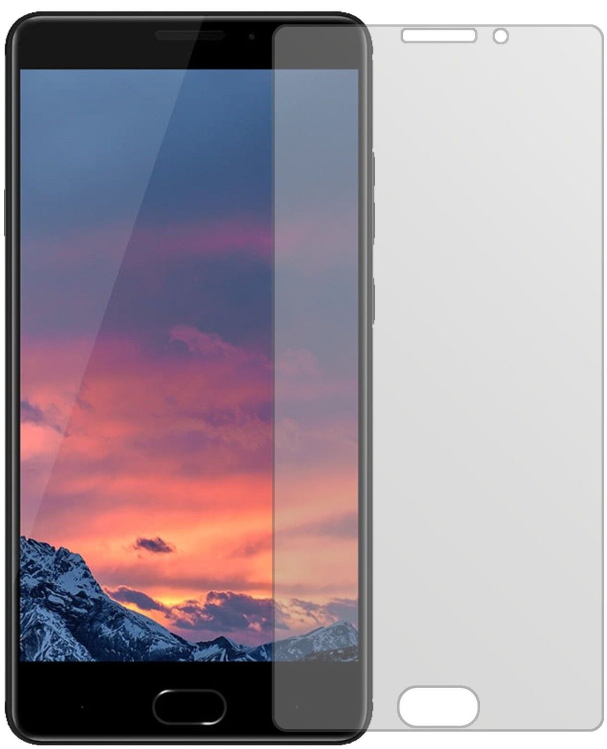 5x Schutzfolie matt für Vernee Thor Plus Display-S (1)