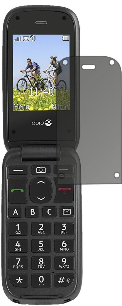 Blickschutzfolie für Doro PhoneEasy 613 matt Schut (1)