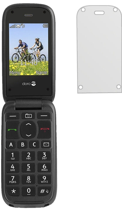 5x Schutzfolie matt für Doro PhoneEasy 613 Display (1)