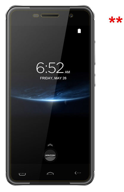 2x Schutzfolie klar für HOMTOM HT37 Pro Display-Sc (5)