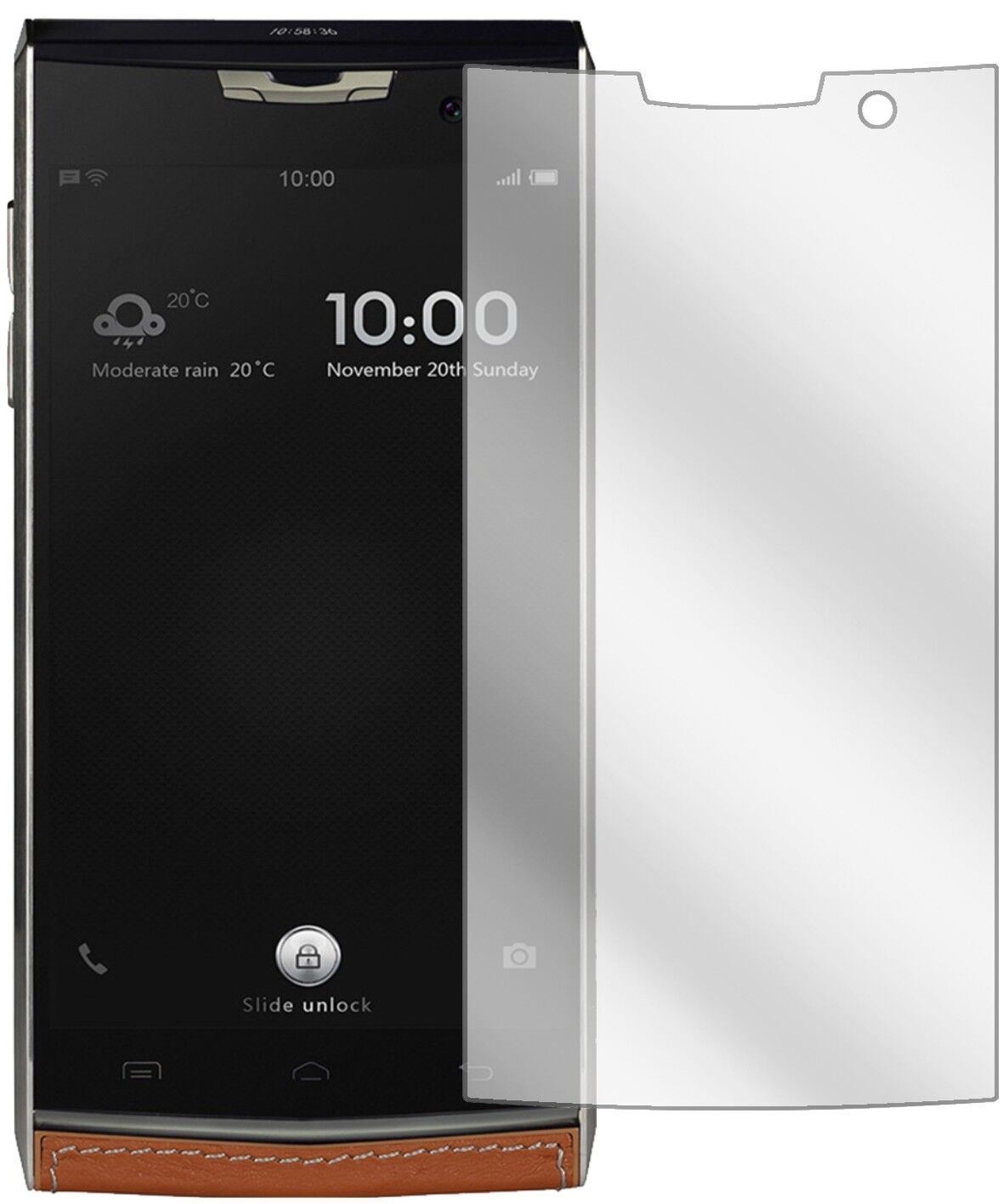 5x Schutzfolie klar für Doogee T3 Display-Schutzfo (1)