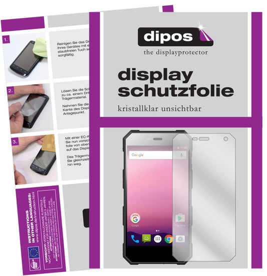 6x Schutzfolie klar für Nomu S10 Pro Display-Schut (1)