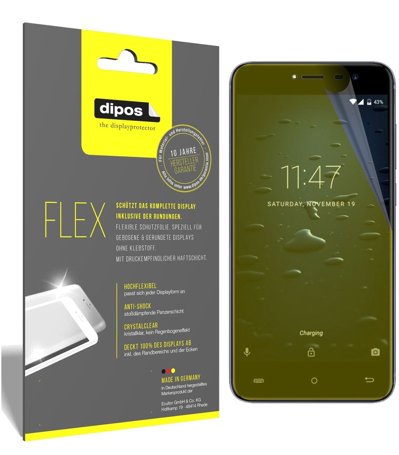 2x 3D Full Cover Schutzfolie für Cubot Note Plus (3)