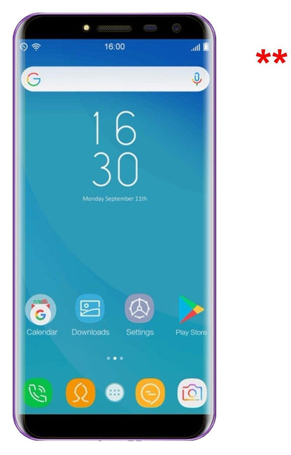 Blickschutzfolie für Oukitel C8 matt Schutzfolie P (5)