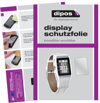 5x Schutzfolie klar für Golfbuddy LD2 Display-Schu (2)