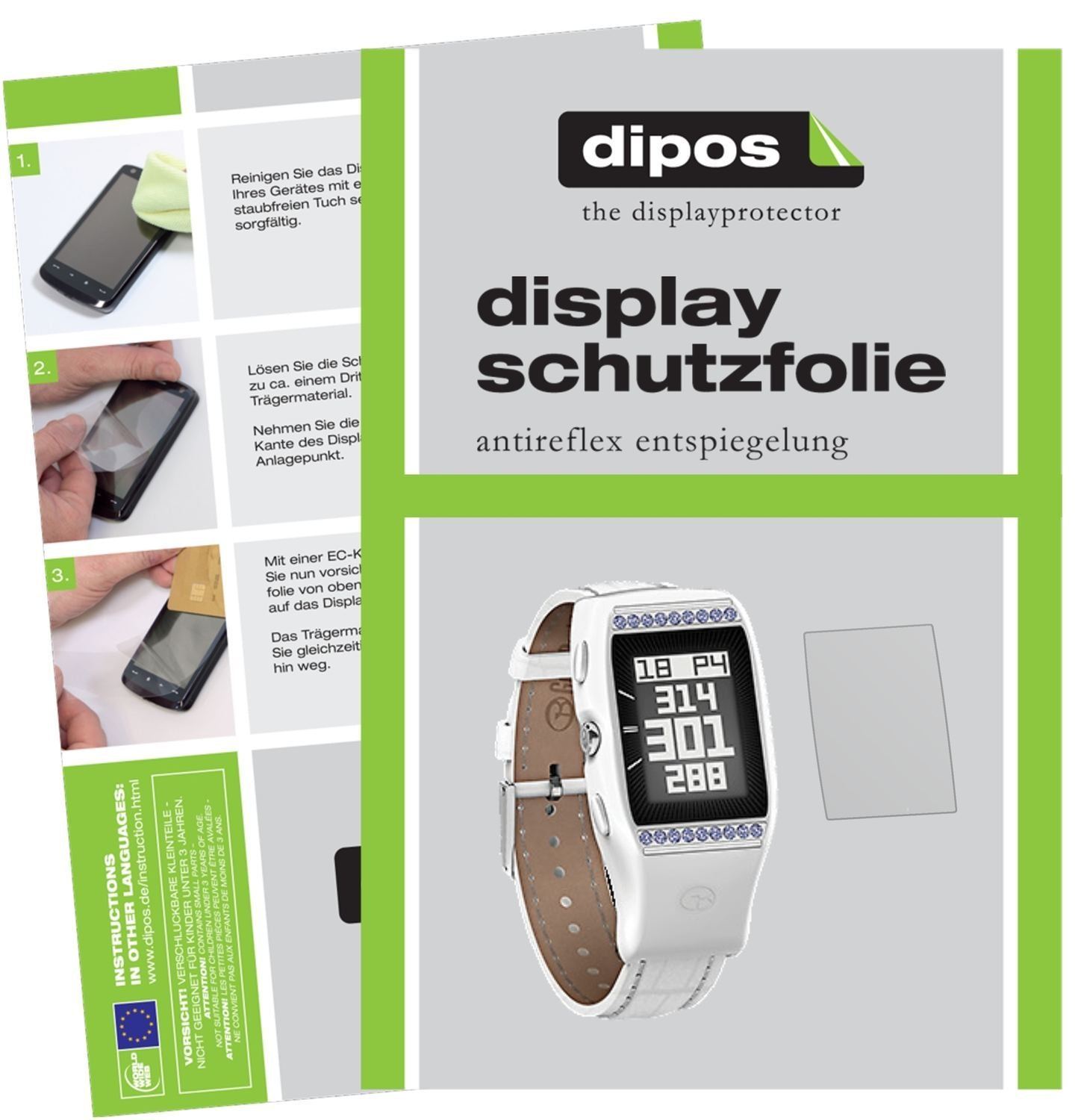 6x Schutzfolie matt für Golfbuddy LD2 Display-Schu (1)