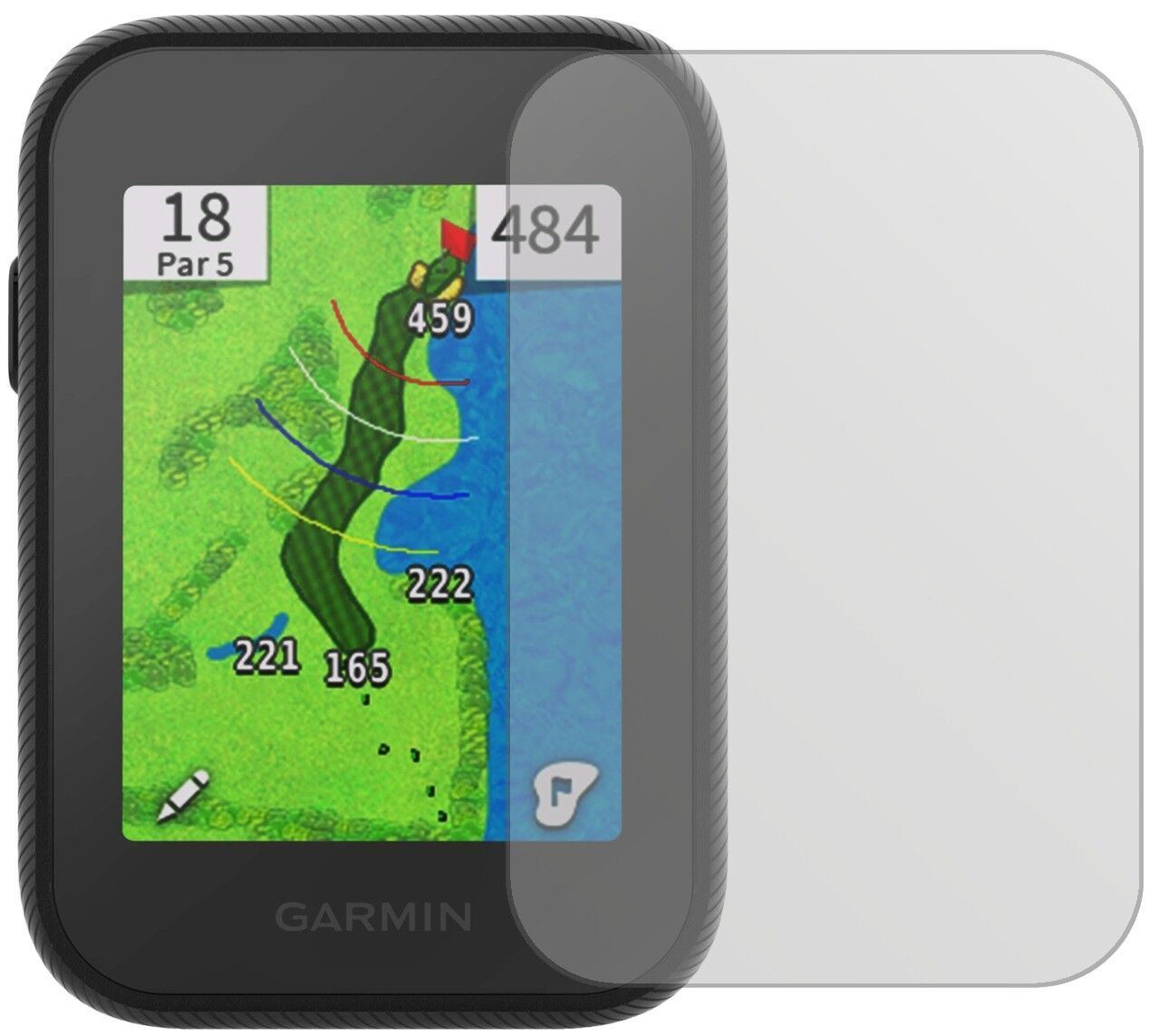 2x Schutzfolie matt für Garmin Approach G30 Displa (1)