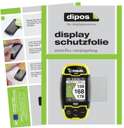 2x Schutzfolie matt für Izzo Swami 5000 Display-Sc (2)