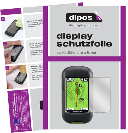 3x Schutzfolie klar für Garmin Approach G3 Display (1)