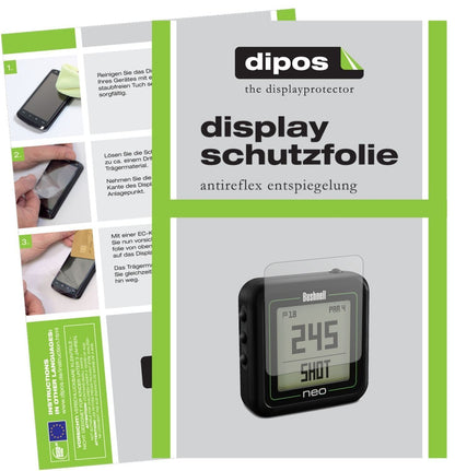 6x Schutzfolie matt für Bushnell Neo Ghost Display (1)