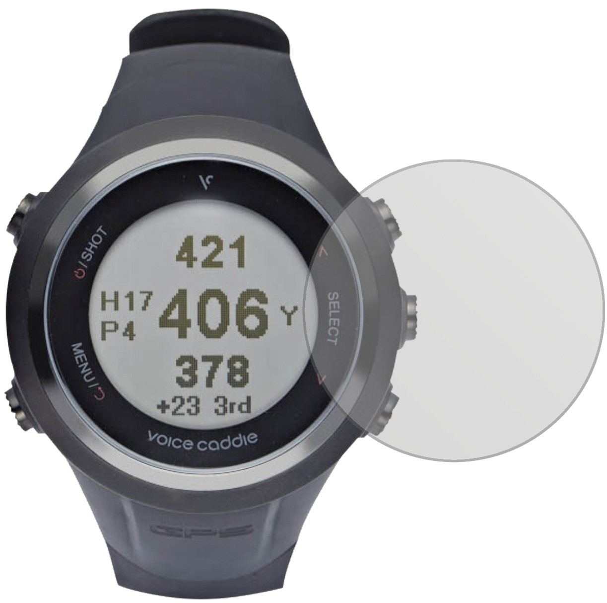 6x Schutzfolie matt für Voice Caddie T2 Display-Sc (2)