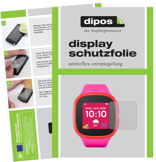 6x Schutzfolie matt für Alcatel Movetime Family Wa (1)
