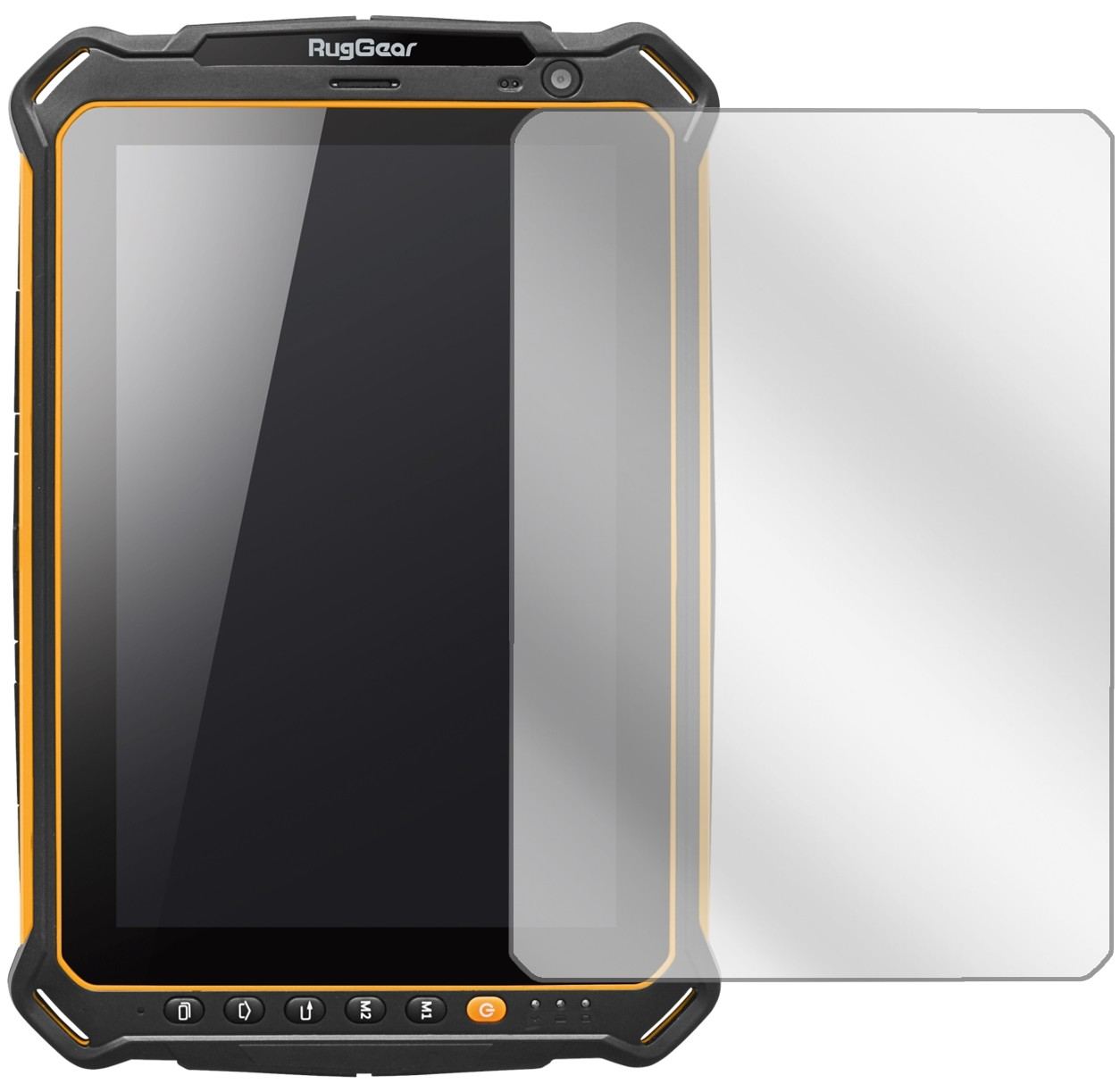 2x Schutzfolie klar für RugGear RG910 Display-Schu (2)