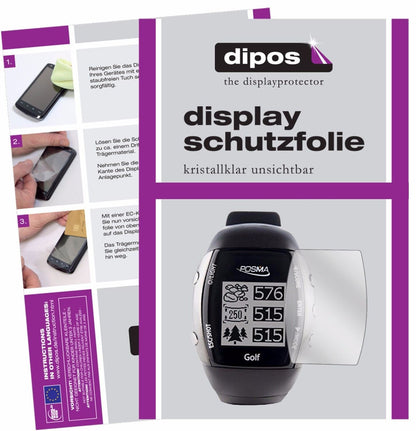 5x Schutzfolie klar für Golfbuddy CT2 Display-Schu (2)
