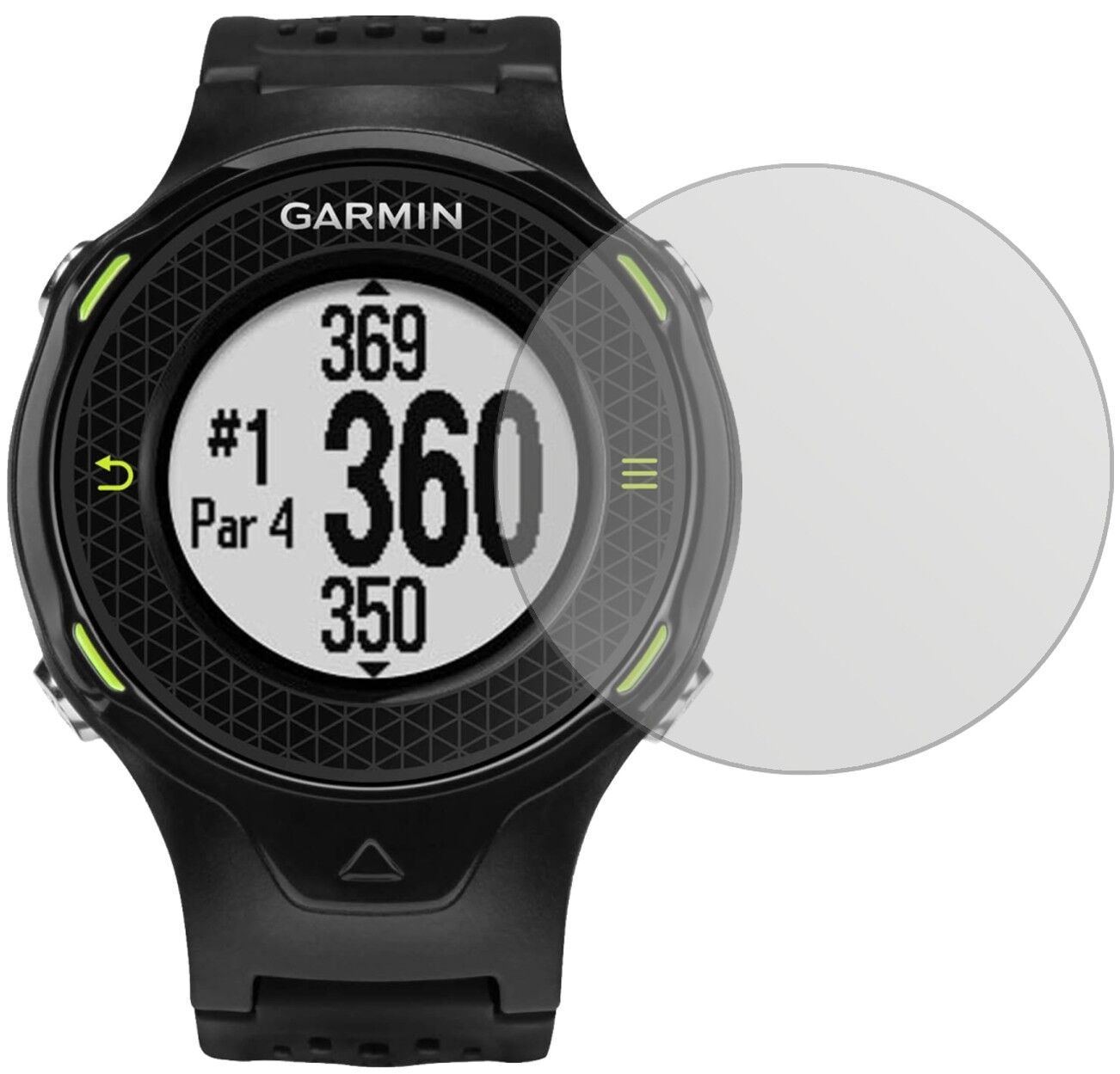 5x Schutzfolie matt für Garmin Approach S4 Display (1)