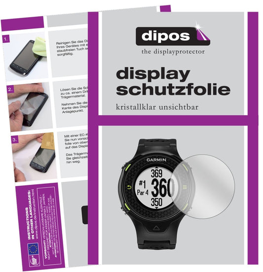6x Schutzfolie klar für Garmin Approach S4 Display (1)