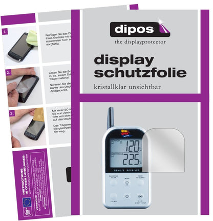 5x Schutzfolie klar für Maverick ET 732 Display-Sc (2)