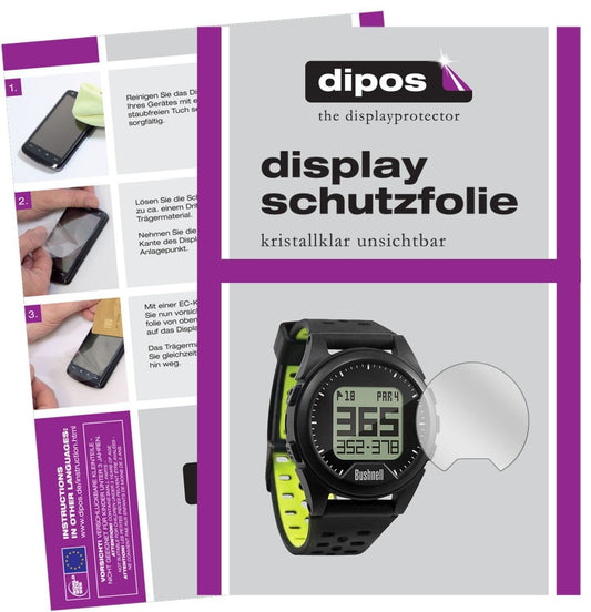 6x Schutzfolie klar für Bushnell Golf 2017 Neo iON (1)