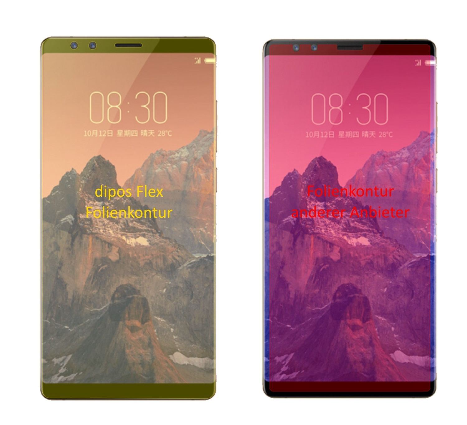 3x 3D Full Cover Schutzfolie für ZTE Nubia Z17S (2)