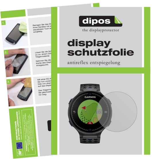 6x Schutzfolie matt für Garmin Approach S5 Display (1)