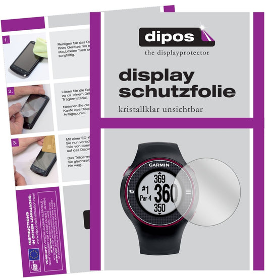 6x Schutzfolie klar für Garmin Approach S3 Display (1)