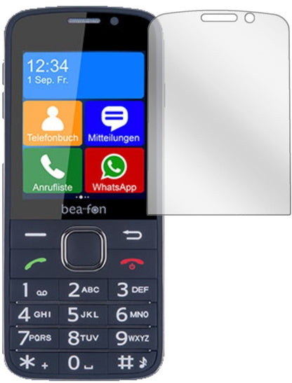 6x Schutzfolie klar für bea-fon SL820 Display-Schu (2)