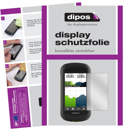 3x Schutzfolie klar für Garmin Montana 610 Display (1)