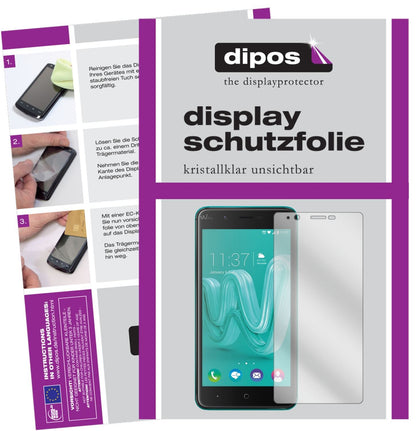 2x Schutzfolie klar für Wiko Kenny Display-Schutzf (1)