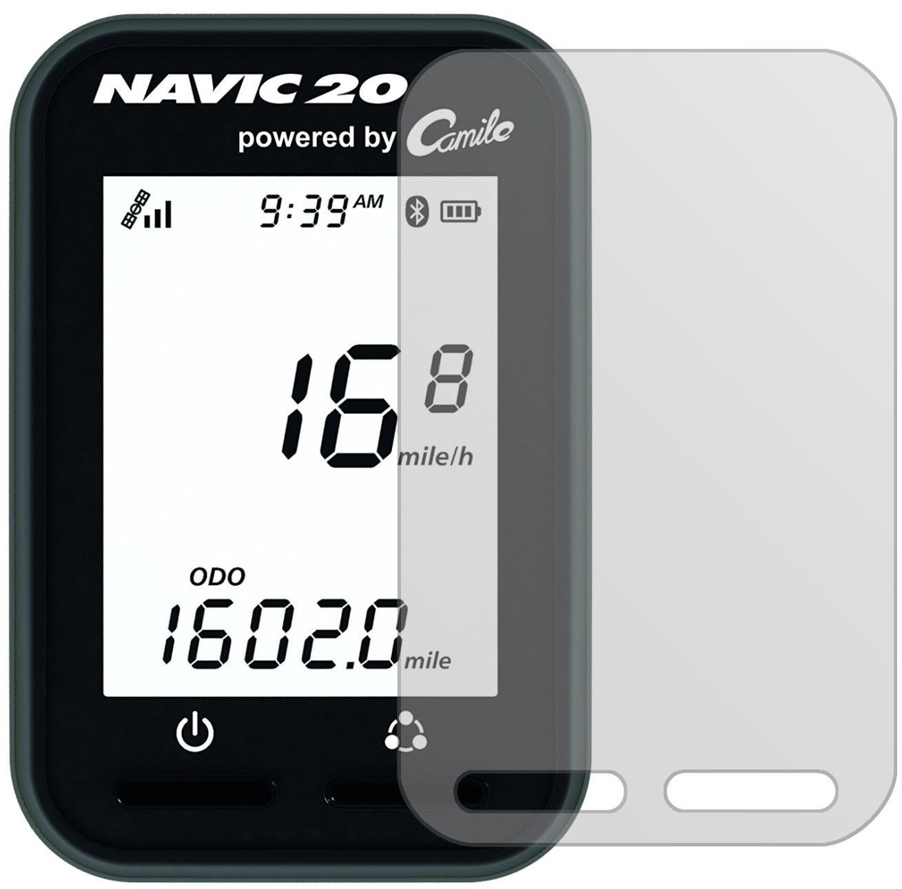 3x Schutzfolie matt für Ciclosport Ciclo Navic 20  (2)