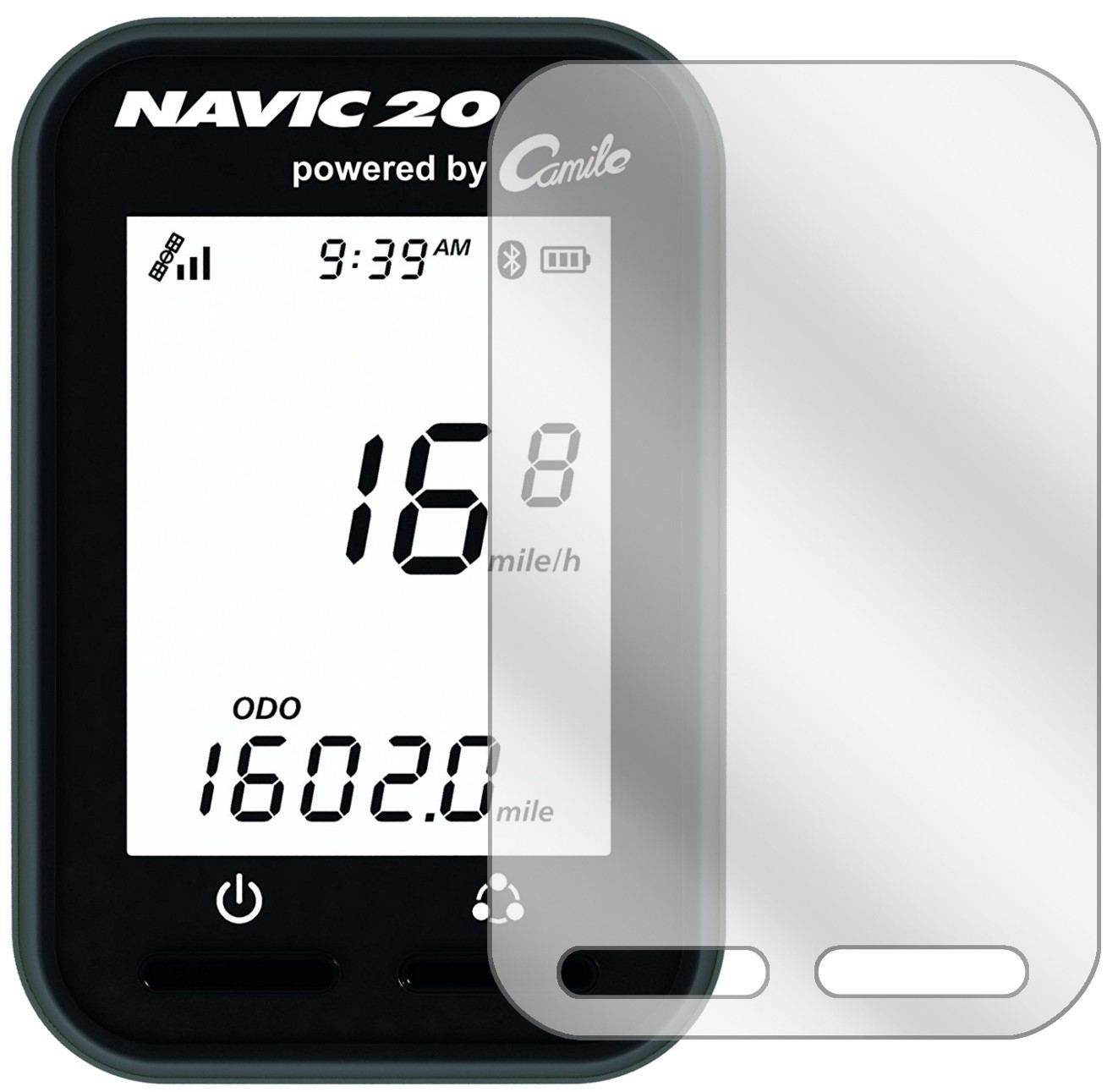 3x Schutzfolie klar für Ciclosport Ciclo Navic 20  (2)