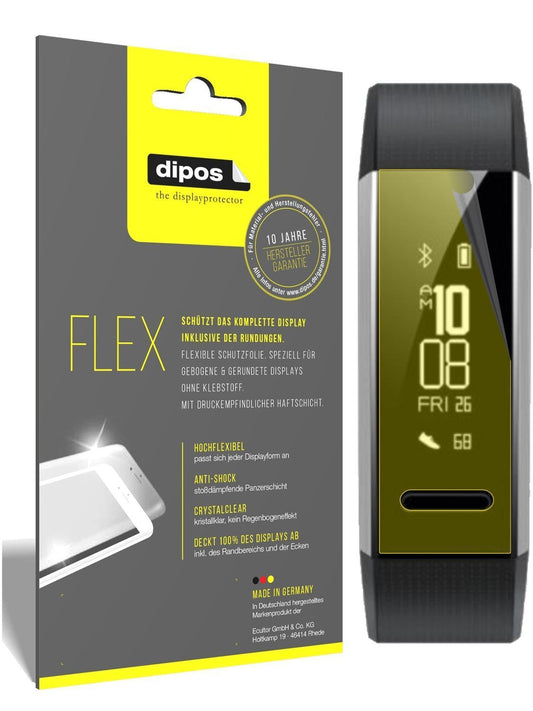 3x 3D Full Cover Schutzfolie für Huawei Band 2 Pro (1)