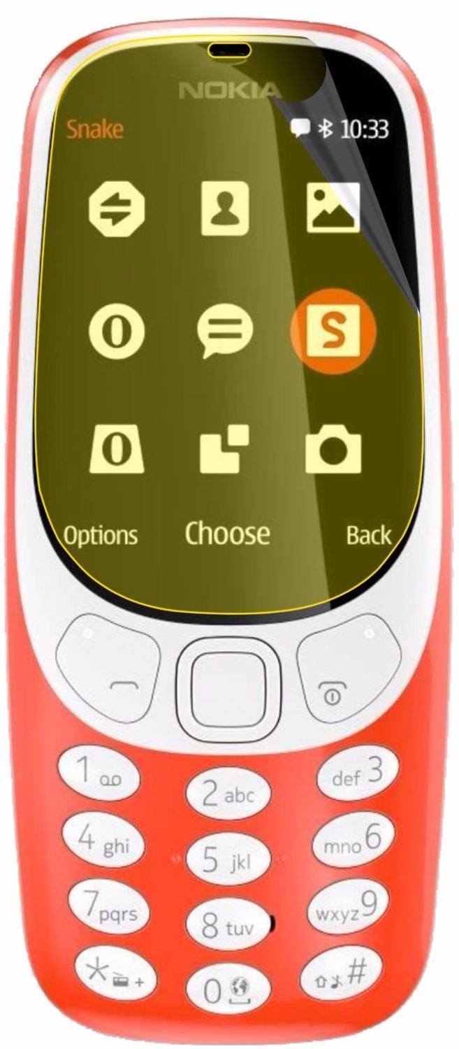 3x 3D Full Cover Schutzfolie für Nokia 3310 (3)