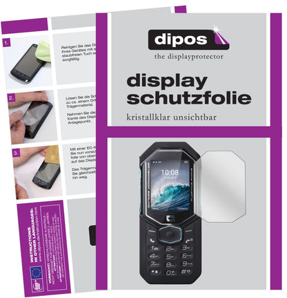 6x Schutzfolie klar für Crosscall Shark-X3 Display (1)
