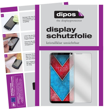 6x Schutzfolie klar für LG V30 Display-Schutzfolie (1)