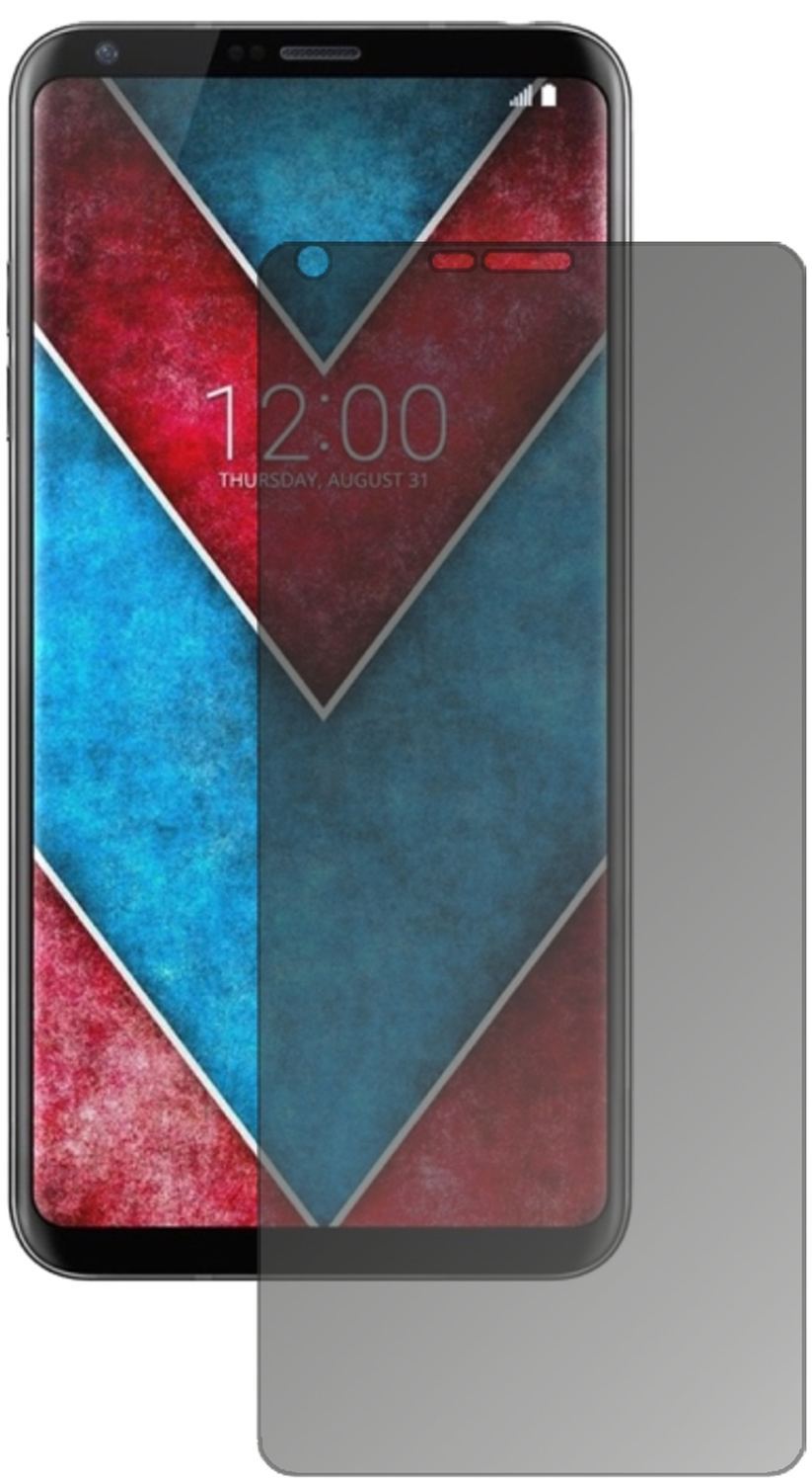 Blickschutzfolie für LG V30 matt Schutzfolie Priva (2)