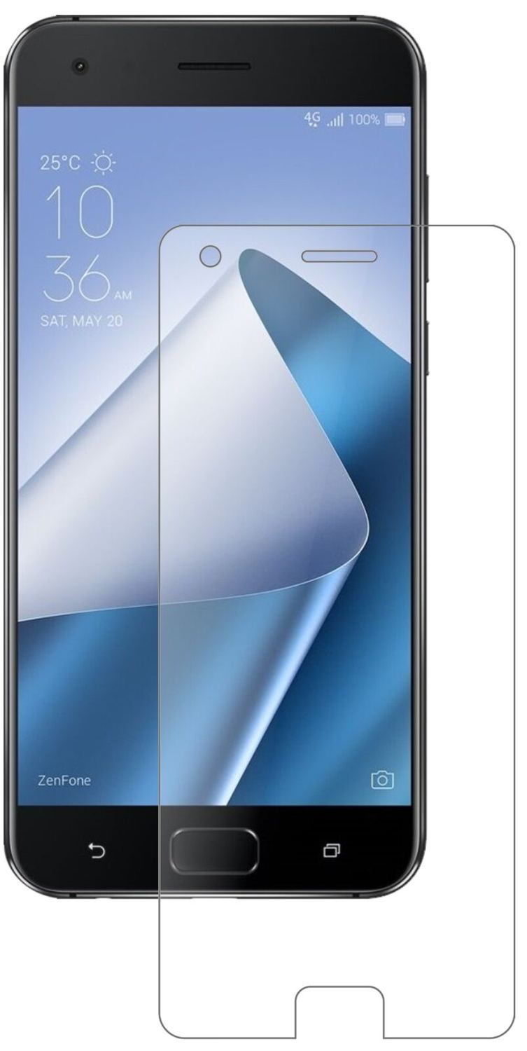 1x 9H Schutzfolie matt für Asus ZenFone 4 Pro ZS55 (1)