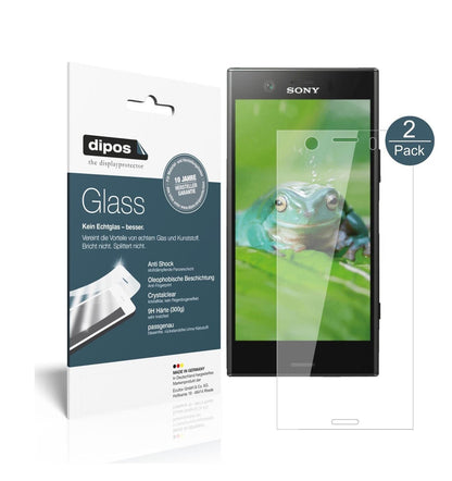 1x 9H Schutzfolie für Sony Xperia XZ1 Compact Panz (2)