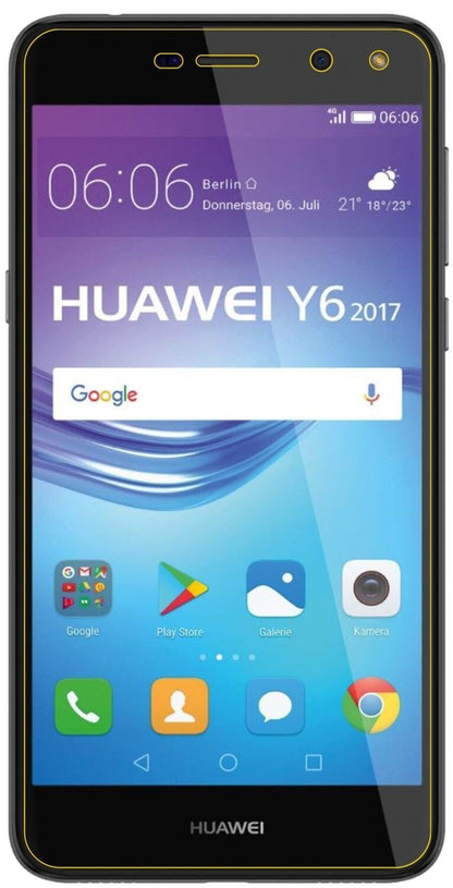 1x 9H Schutzfolie matt für Huawei Y6 (2017) Panzer (9)