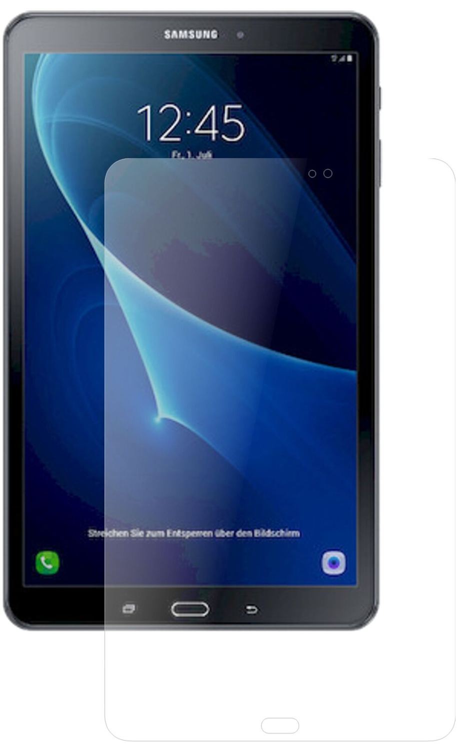 1x 9H Schutzfolie matt für Samsung Galaxy Tab A 10 (1)
