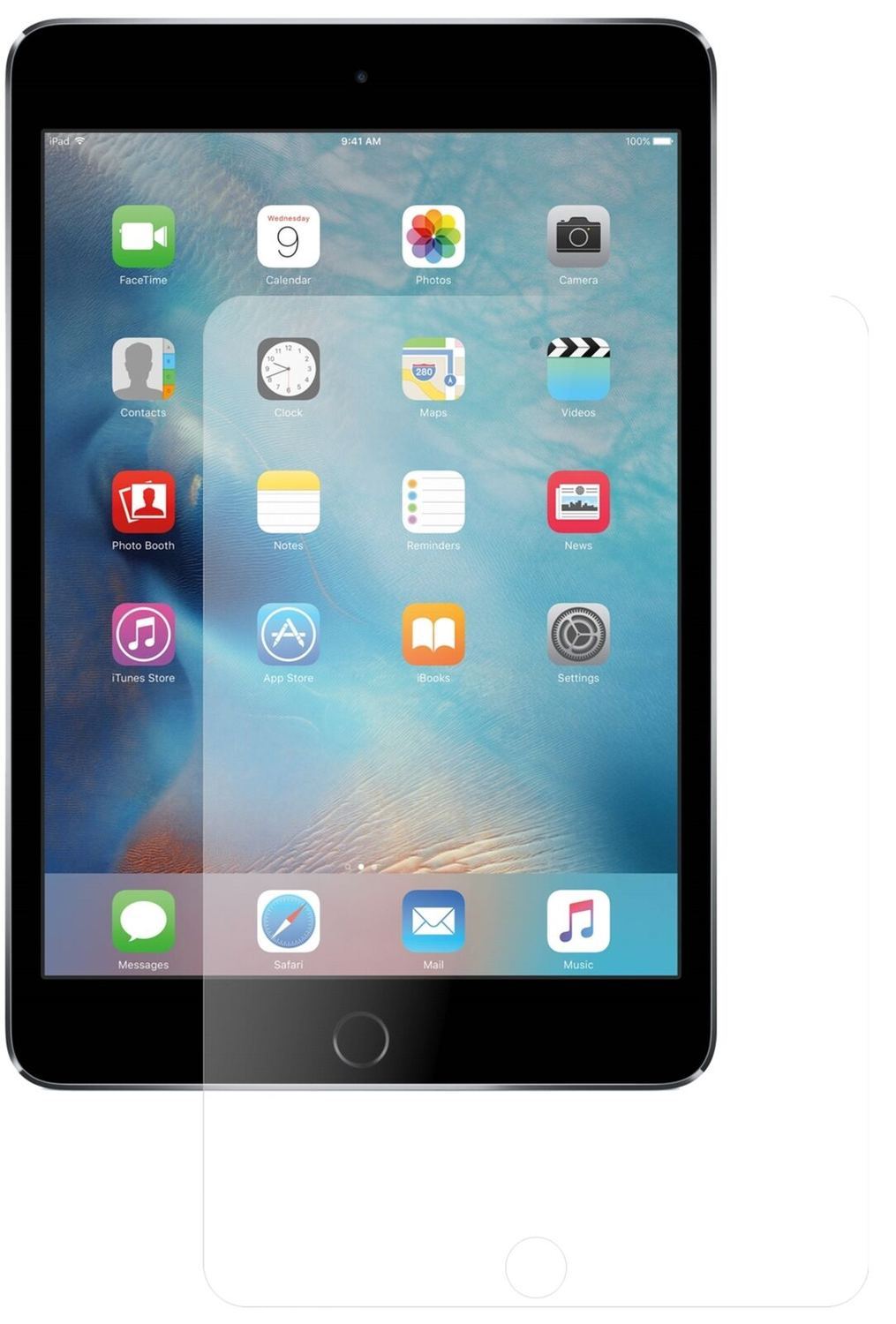 1x 9H Schutzfolie matt für Apple iPad Mini 4 Panze (1)