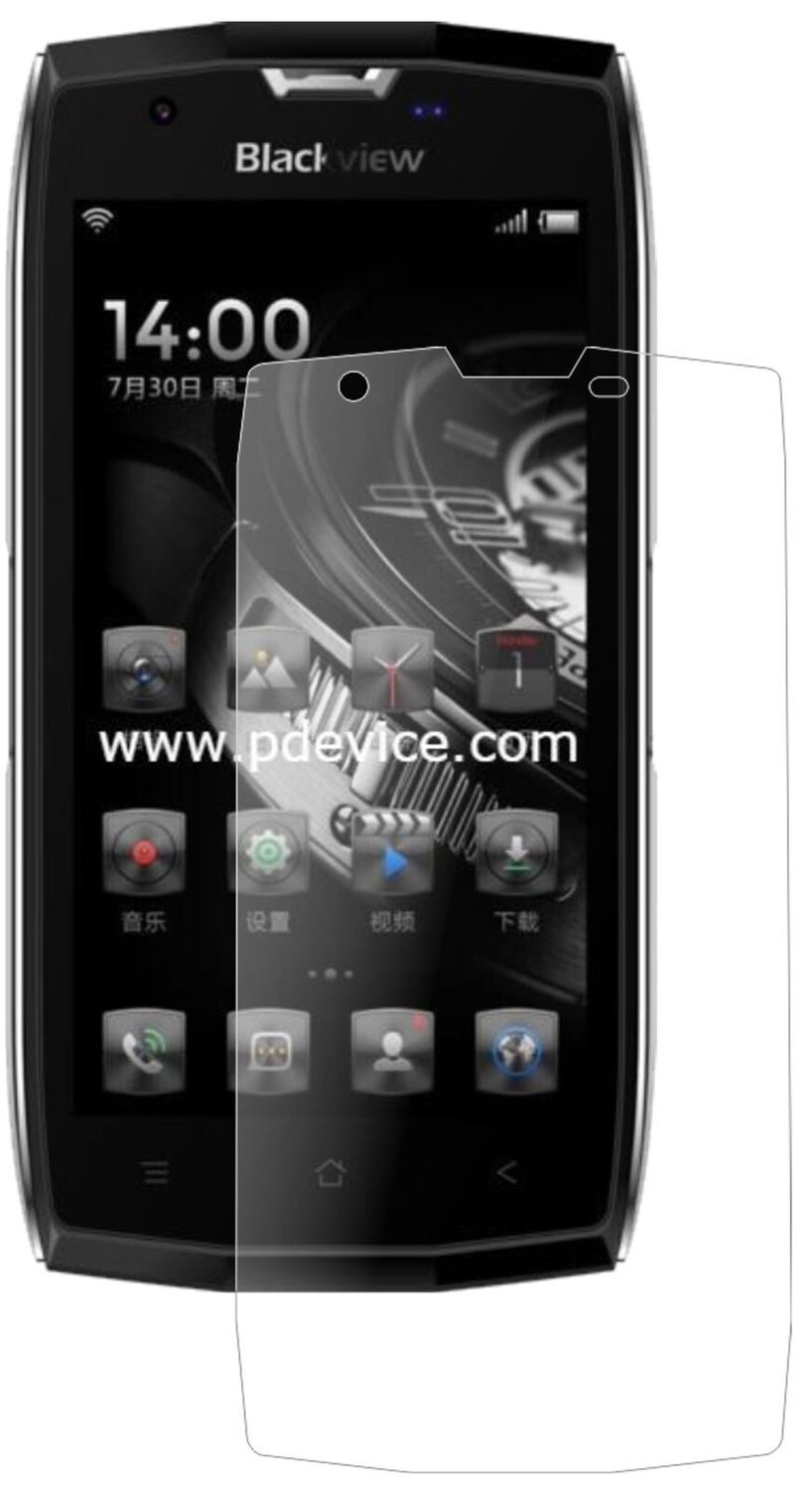 1x 9H Schutzfolie matt für Blackview BV7000 Pro Pa (1)