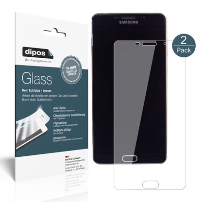 1x 9H Schutzfolie für Samsung Galaxy A9 Pro (SM-A9 (2)