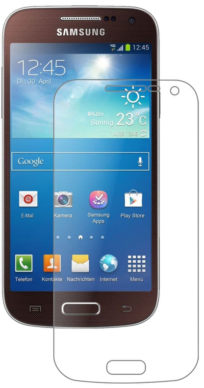 1x 9H Schutzfolie matt für Samsung Galaxy S4 Mini  (1)
